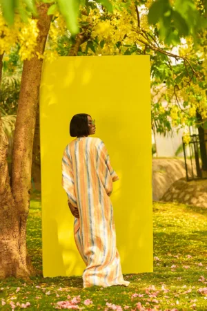 Rainbow linen bou-bou