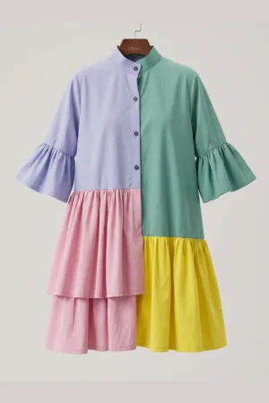 full mix cotton flare