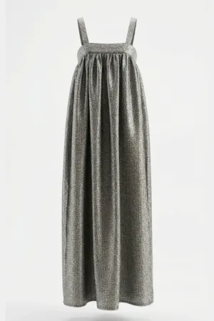 sequence organza armless drape