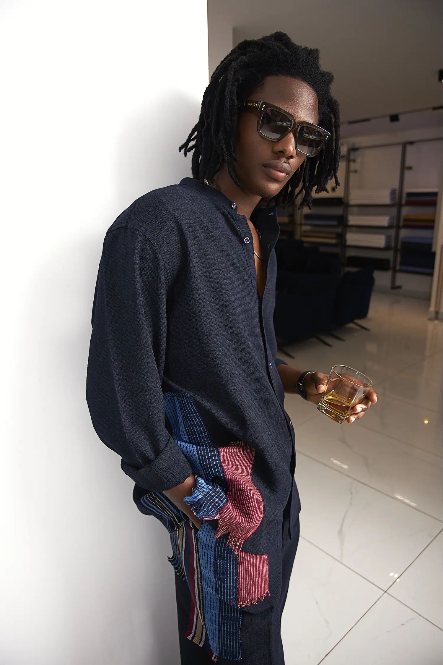 Tweed Fit Multi-tonal Mix
