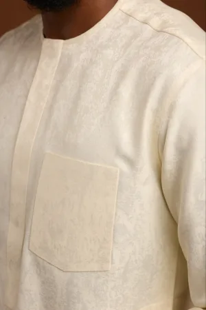 Chaotic Lux-white calm kaftan