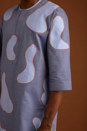 Blue 10-01 Kaftan by Oldwyn
