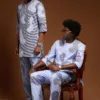 Blue 10-01 Kaftan by Oldwyn